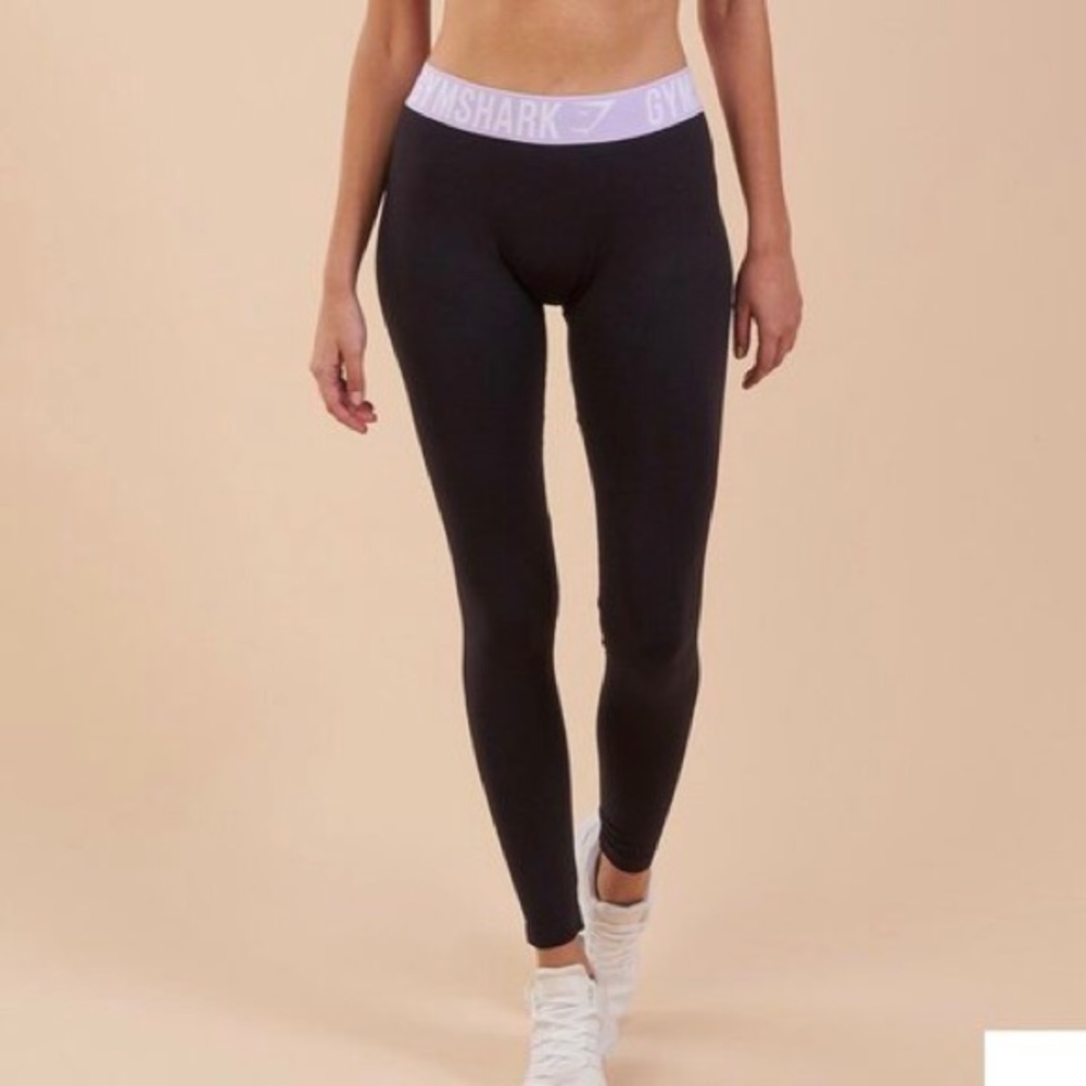 NWOT Gymshark Purple Band Signature Leggings